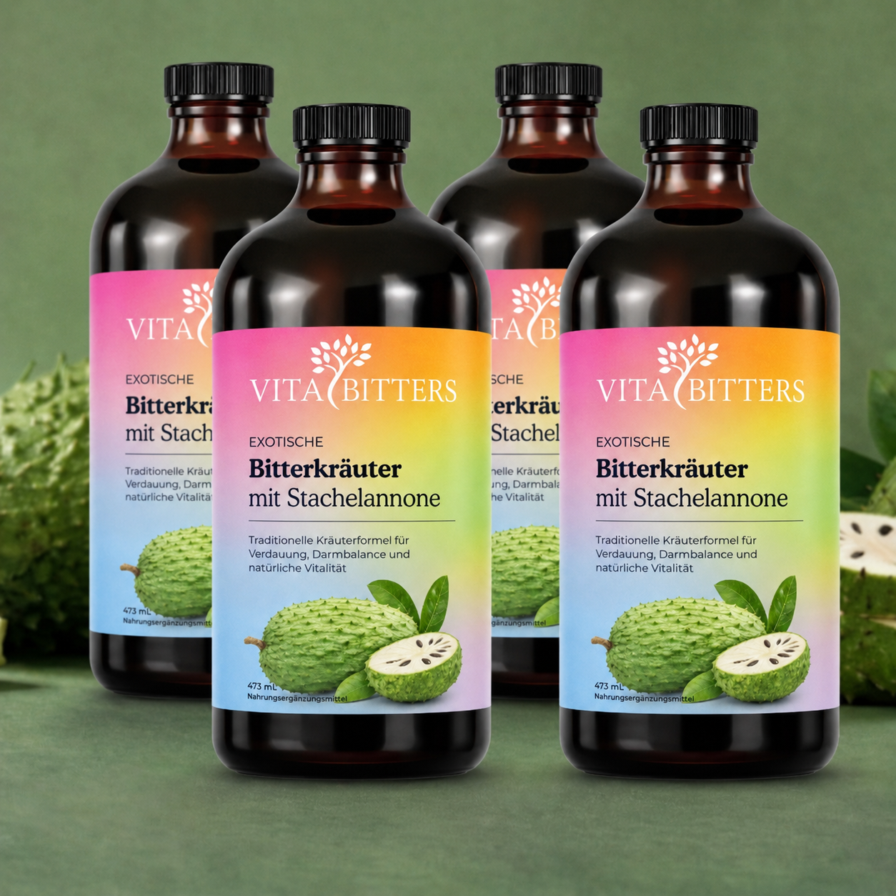 Bitter herbs with prickly soursop