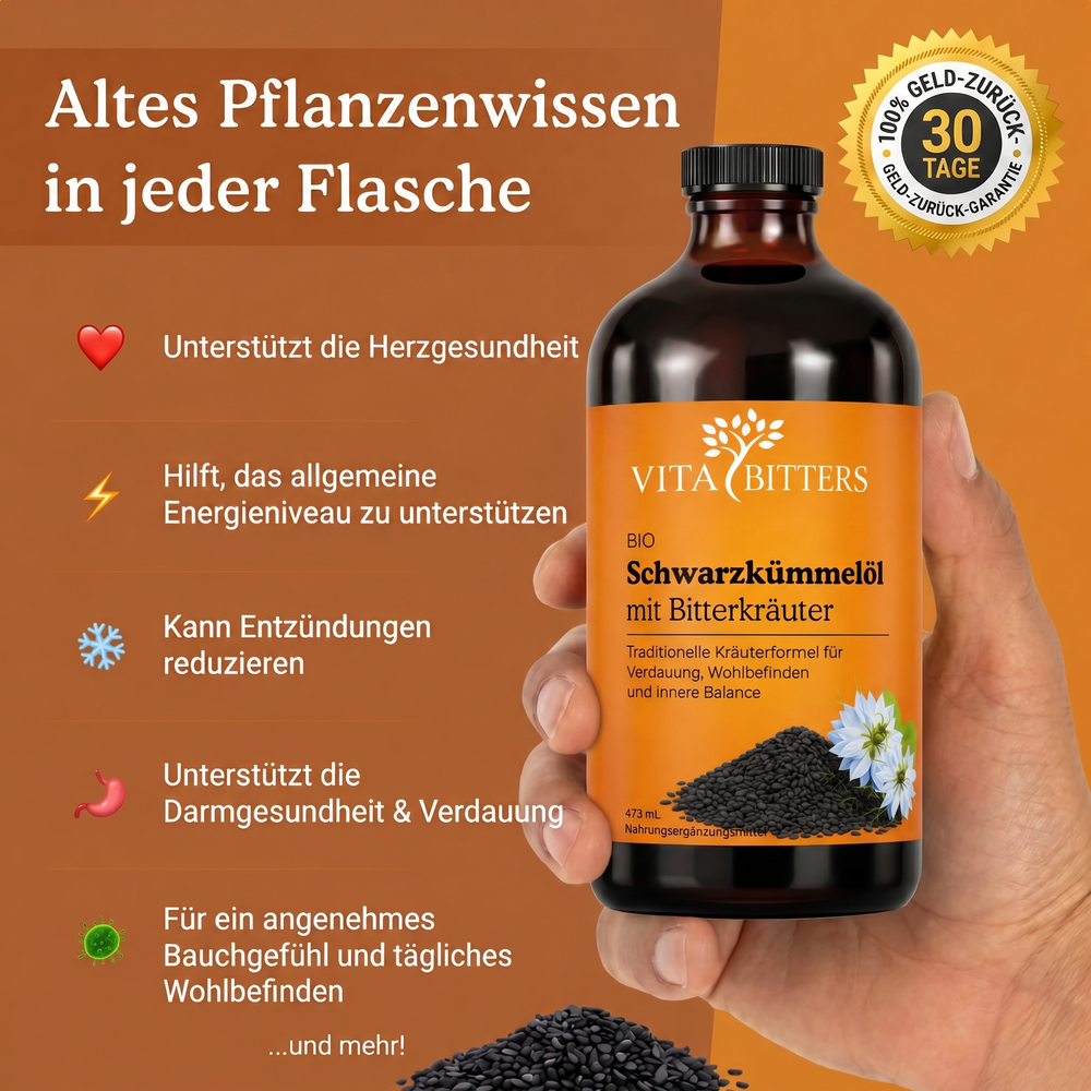 Black Cumin Oil with Bitter Herbs